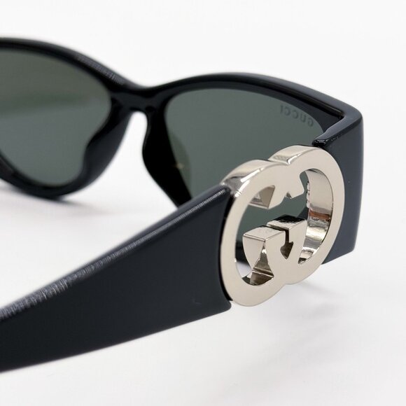 NEW GUCCI GG1824S 001 WOMEN BLACK SUNGLASSES GUCCI main image 10